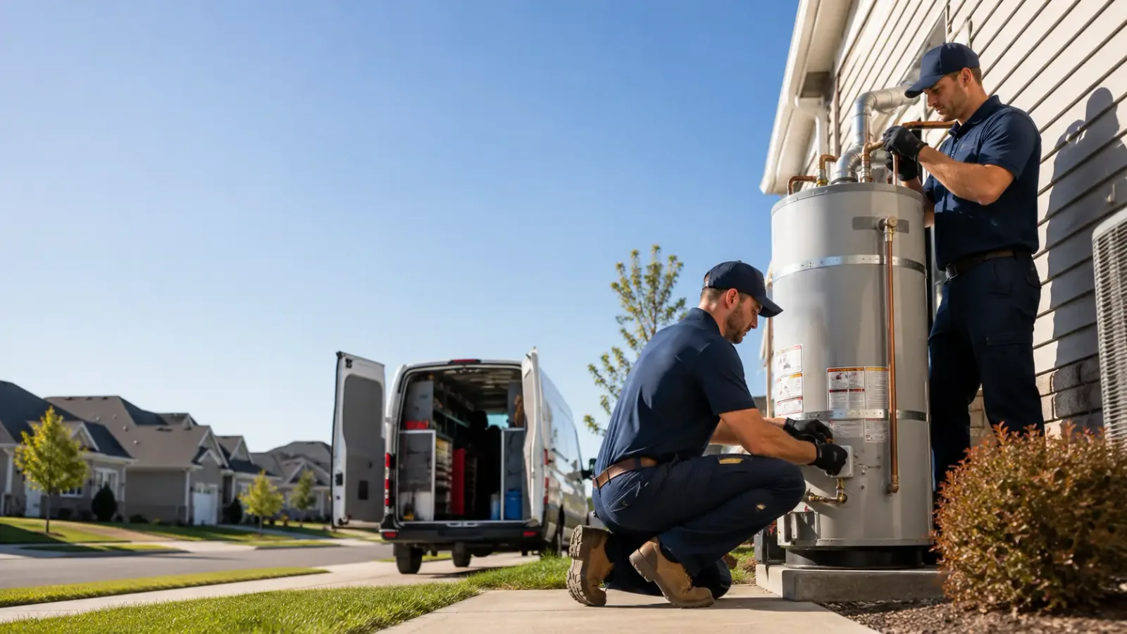 Water Heater Installation in Fairfield, TX